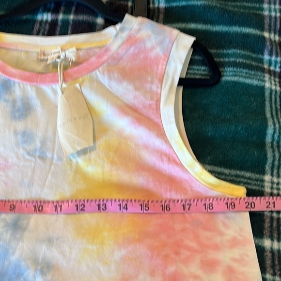 NWT Hem & Thread Women’s Tie Dye MIDI Dress Size Large (8-10) - Picture 6 of 8